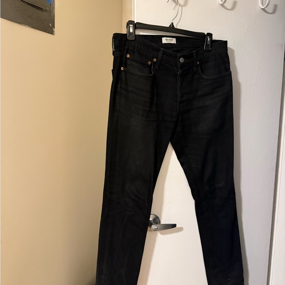 Buck Mason Men's Black Jeans - 31 / 30